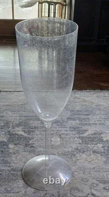 GIANT 3-FOOT TALL Plastic Sparkly Wine Glass with Stem Former Store Display
