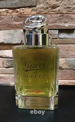 GUCCI By Gucci Sport Pour Homme STORE DISPLAY FULL XL Heavy Glass Bottle