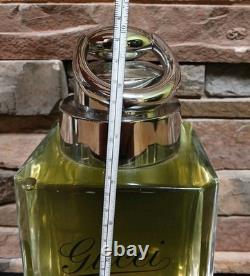 GUCCI By Gucci Sport Pour Homme STORE DISPLAY FULL XL Heavy Glass Bottle