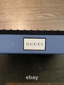 GUCCI ONE PIECE DISPLAY LOGO PLAQUE IN BLUE for glasses shoes genuine