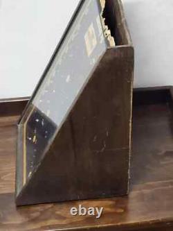 General Store Counter Display Cabinet Wood Glass 4 Drawers Vintage Antique ROUGH