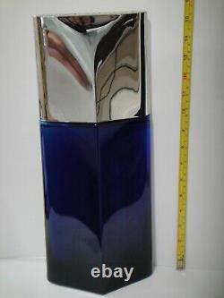 Giant 16 Issey Miyake BLUE Factice Dummy Store Display Perfume Glass Bottle