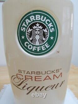 Giant 17 1/2 Starbucks Coffee Cream Liqueur Store Display Glass Bottle (c) 2005