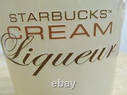 Giant 17 1/2 Starbucks Coffee Cream Liqueur Store Display Glass Bottle (c) 2005
