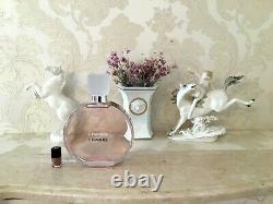 Giant 2 Liters Glass Factice Chanel Chance Eau Tendre Store Display See Descrip