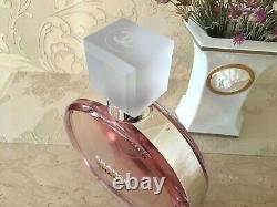 Giant 2 Liters Glass Factice Chanel Chance Eau Tendre Store Display See Descrip