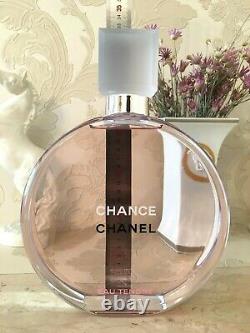Giant 2 Liters Glass Factice Chanel Chance Eau Tendre Store Display See Descrip
