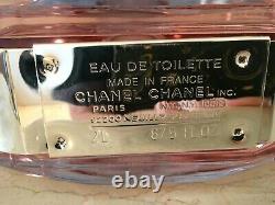 Giant 2 Liters Glass Factice Chanel Chance Eau Tendre Store Display See Descrip