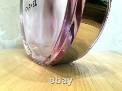 Giant 2 Liters Glass Factice Chanel Chance Eau Tendre Store Display See Descrip