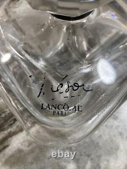 Giant 8 Perfume Bottle Glass Dummy Store Display France Tresor Lancome Factice