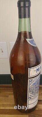 Giant Bottle Vintage Martell Cognac Advertising Empty Store Display Bottle 23
