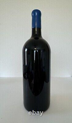 Giant Wine Bottle Display Empty 17x5 Rombauer Vineyards Napa Valley Cabernet