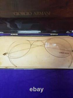 Giorgio Armani Glasses Vintage Rare Oversized store Promo