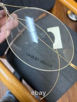 Giorgio Armani Wire Frames Big Store Display Oversized Spectacles Eyeglasses 15 Giorgio Armani Wire Frames Big Store Display Oversized Spectacles Eyeglasses 15