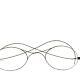 Giorgio Armani Wire Frames Very Large Display Oversized Spectacles Eyeglasses