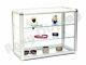 Glass Countertop Display Case Store Fixture Showcase With Front Lock #sc-kdtop