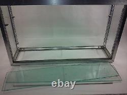 Glass Display Case NO BASE Counter Top General Store Jewelry Collectibles 201010