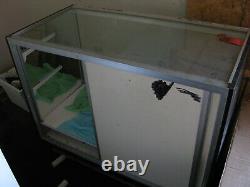 Glass STORE RETAIL Display Case Fixture Furniture USED decent condition