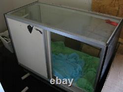 Glass STORE RETAIL Display Case Fixture Furniture USED decent condition