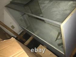 Glass STORE RETAIL Display Case Fixture Furniture USED decent condition 60x18