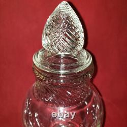 Globe Candy Jar with Cone Lid Country Drug Store Display Counter Apothecary Glass