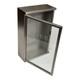 Gucci Made In Italy Glass And Stainless Steel Retail Store Counter Display Case