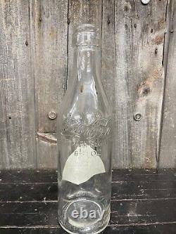 HUGE Vintage Coca Cola Advertising Store Display Prop 20 Glass Bottle