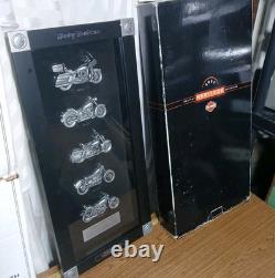 Harley-Davidson 3D Store Display-Wood & Glass Motorcycles In The 1980's New