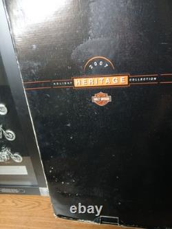 Harley-Davidson 3D Store Display-Wood & Glass Motorcycles In The 1980's New