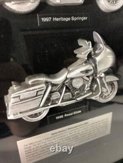Harley-Davidson 3D Store Display-Wood & Glass Motorcycles In The 1990's- 25x12