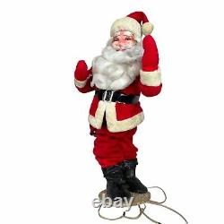 Harold Gale Mechanical Santa Window Store Christmas Display Works 34 Tall