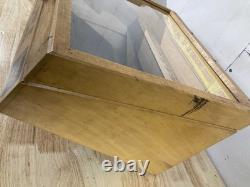 Henry L. Hanson Ace Taps Dies Countertop Sales Display Case Worcester wood glass