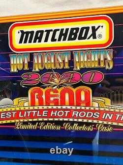 Hot August Nights Reno, Nevada 2000 Matchbox Display Background