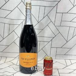 Huge 19 Ruffino Prosecco Glass Dummy Advertising Store Display Bottle READ