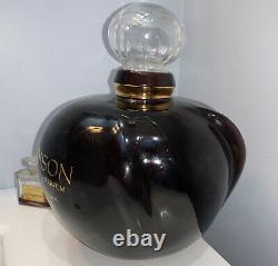 Huge Vintage Christian Dior POISON Factice Store Display Glass Bottle