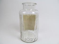 JB Lytle Beaver Falls PA Store Display Glass Jar Antique Vintage Advertising