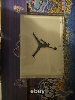 JORDAN Jumpman Nike Air Store Display Lucite 11 x 7.25 Sign Dunk Logo