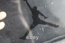 JORDAN Jumpman Nike Air Store Display Lucite 11 x 7.25 Sign Dunk Logo w Base