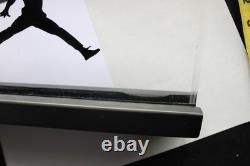JORDAN Jumpman Nike Air Store Display Lucite 11 x 7.25 Sign Dunk Logo w Base