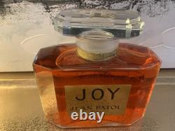 JOY Jean Patou Factice Dummy Store Display Glass Bottle Made In France Large