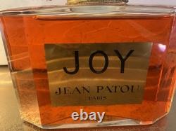 JOY Jean Patou Factice Dummy Store Display Glass Bottle Made In France Large