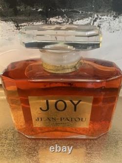 JOY Jean Patou Factice Dummy Store Display Glass Bottle Made In France Large