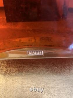 JOY Jean Patou Factice Dummy Store Display Glass Bottle Made In France Large