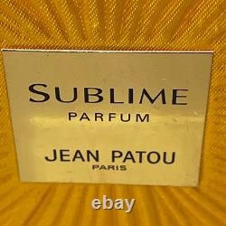 Jean Patou Factice Sublime Glass Store Display Sublime with Box