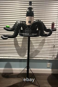 Kraken Rum Octopus Store Display withEmpty Prop Bottle New in Box Man Cave RARE