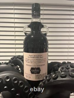 Kraken Rum Octopus Store Display withEmpty Prop Bottle New in Box Man Cave RARE