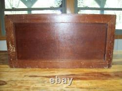 L@@K Curved Glass & Wood Display Case Nice Antique Country Store Showcase