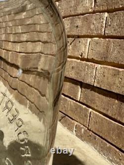 LARGE 20 Coca-Cola Coke Clear Glass Bottle HUGE Store Display Bank OVERSIZED