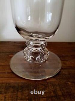 LARGE Antique 1800s Tiffin Dakota Apothecary Glass Candy Jar Store Display 24