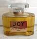 Large Joy Jean Patou Factice Dummy Store Display Glass Bottle Made In France